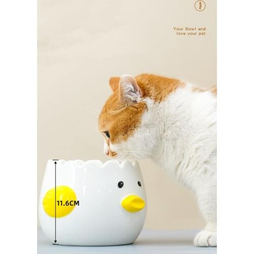 New Cat Bowl Dog Bowl Pet Feeding Water Bowl Cat Puppy Feeder Product Supplies Pet Food And Water Bowls