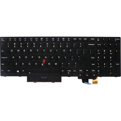 New Keyboard English Key For IBM Lenovo ThinkPad P51S P52S Laptop with Backly