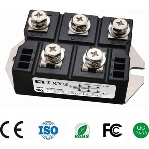 Original Three-phase Rectifier Bridge Module VUO160-16 No7MDS160A200A VUO200-12VUO190VUO110