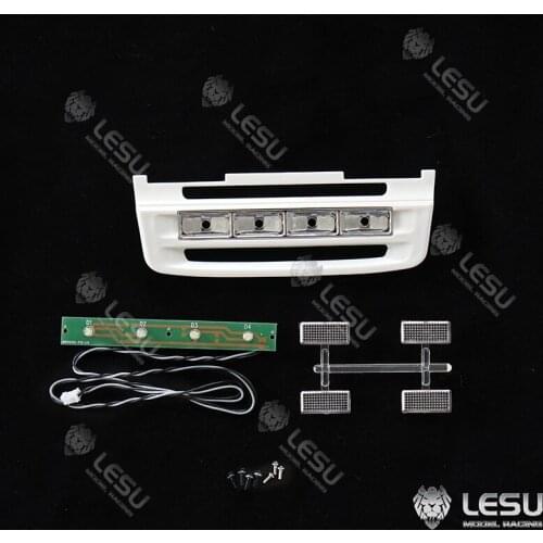 LESU 1/14 RC Front LED Light Bulb Tractor Truck Model Tmy Sca R620 R470 TH02338-SMT3