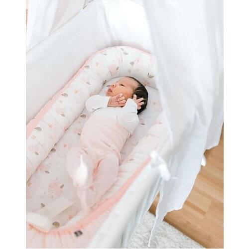 Hot New Cotton American Baby Uterine Pressure-proof Baby Bionic Bed Portable Removable and Washable Newborn Bed