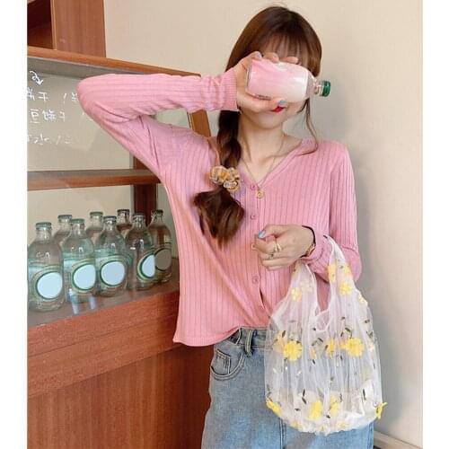 Chic Small Transparent Yarn Tote Bag Elegant Women Mesh Cloth Daisy Embroidery Handbags Cute Flowers Tulle Street Shopping Purse