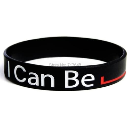 200pcs I CAN BE wristband silicone bracelets free shipping by FEDEX