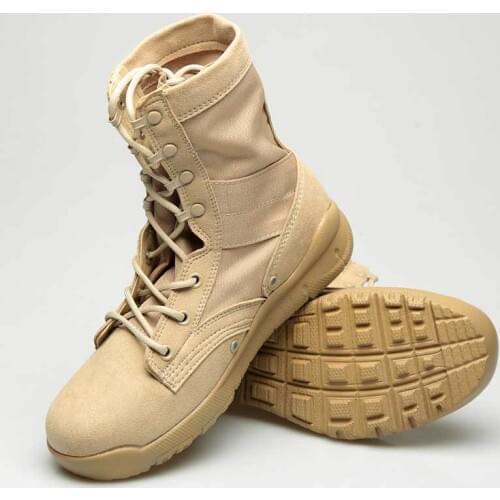 Ultralight Outdoor Climbing Hiking Men Women Army Fans Tactical Desert Boots High Tube Breathable Travel Trekking Combat Shoes