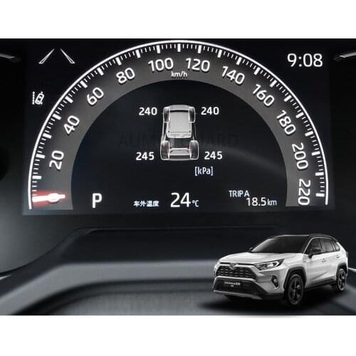 Smart Car TPMS Tyre Pressure Monitoring System Digital LCD Dash Board Display Auto Security Alarm for Toyota Rav4 2019 2020 Xa50