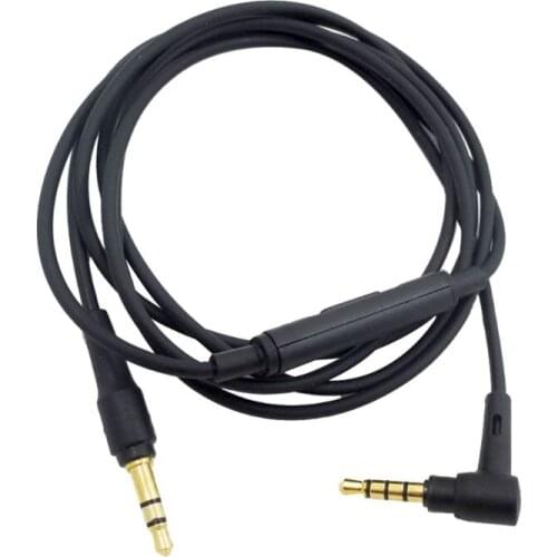 Universal Headphone Cable Metal Plug Audio Line Wire Replacement for ATH-Ar5bt/MSR7/5PRO/AR3BT/ATH-msr7nc Headphones