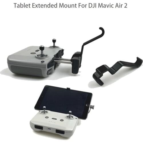 Remote Control Tablet Extended Bracket Mount Transmitter Tablet Clip Holder Stand Cradle for DJI Mavic Air 2 Drone Accessories