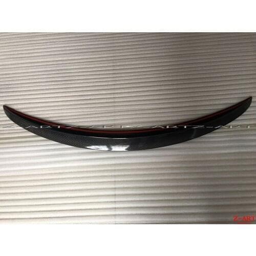 Z-ART rearl carbon fiber spoiler for Mercedes Benz e class Sedan 2017-2018 E63 AMG carbon fiber rear spoiler for W213