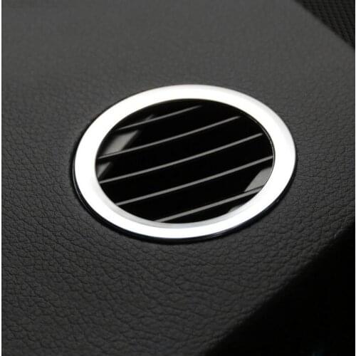 2pcs For Benz 2009-2015 E class E260L E200 Instrument air outlet Sequin STICKER