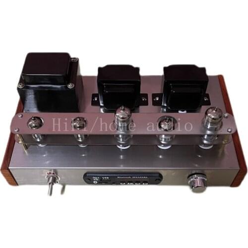 6p14+6Z4 tube power amplifier finished machine, Class A single-ended fever tube amplifier, Bluetooth 5.0 mp3 lossless decoding