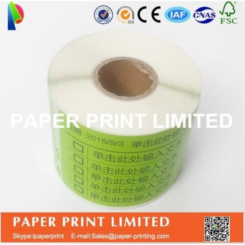 8 x Rolls Dymo Compatible Labels 99014 Green colors also supply Orange or pink or Green custom colors