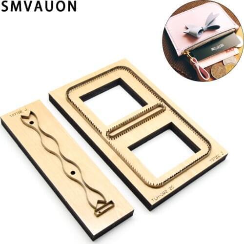 Bow Coin Bag Bayonet Wood Die Cutting Diy New Decorative Steel Die Cutting Leather Bag Suitable For Die Cutting Machine SMVAUON