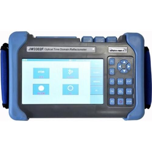 Free DHL Handheld JW3302F OTDR 1310/1550nm 32/30dB Optical Time Domain Reflectometer VFL function Visual Fault Location Function