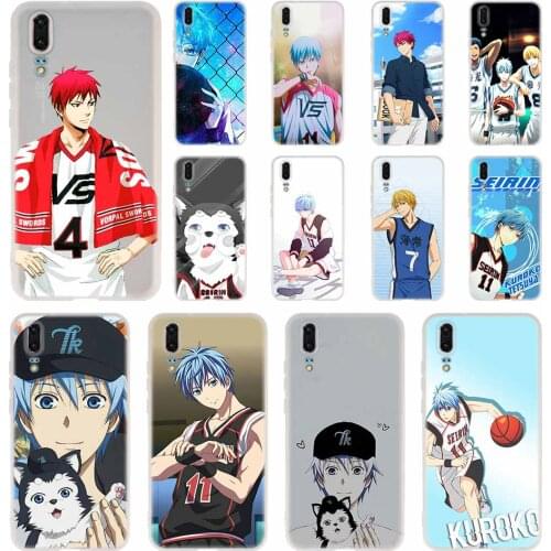 Kuroko no Basket Tetsuya kawaii anime Phone Case For Huawei P40 P9 P10 P20 P30 Lite Cases Pro P Smart 2019 Cover Soft