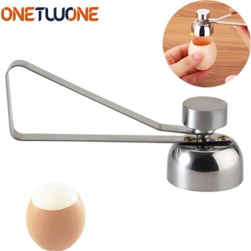 Egg Topper Cutter, Stainless Steel Egg Shell Cracker Opener Tool for Soft Hard Boiled Egg, Egg Breaker Tool Kitchen Tools