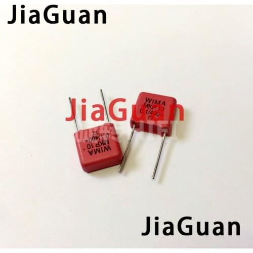 10PCS RED WIMA MKP10 0.1UF 400V p10mm original new MKP-10 104/400V audio 100nf film 104 PCM10 hot sale 100nf/400v 0.1U