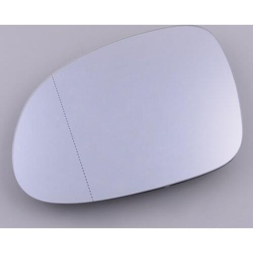 Car Left Driver Side Exterior Wing Door Mirror Glass Plate Heated Fit For Volkswagen Tiguan 2007-2014 2015 2016 5N0857521