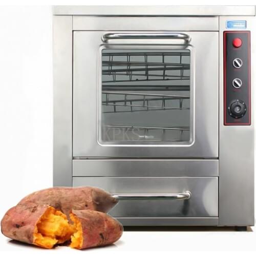 Commercial Sweet Potato Baking Stove Automatic Sweet Potato/Corn/Taro Roasting Machine Electric Sweet Potato Broiler KK-68