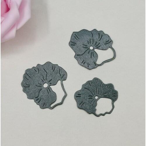 Lotus Leaf Metal Cutting Dies For Scrapbooking New Troqueles Stamps And Planner Dies Embossing Folder Cut Stencil