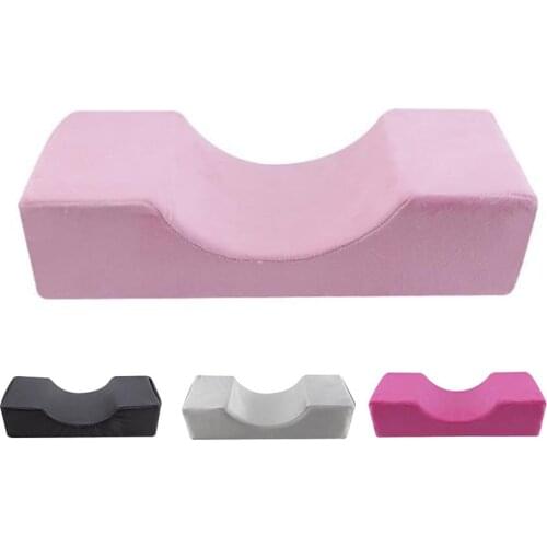 Soft Grafting Eyelashes Memory Foam Eyelash Extension Pillow Lash Pillow Neck Support Eyelash Pillow Makeup Salon With Pocket