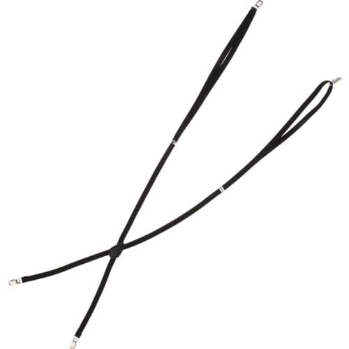 Men Women Stretchy Skinny X Back Pants Suspenders Suspender Belt Costume