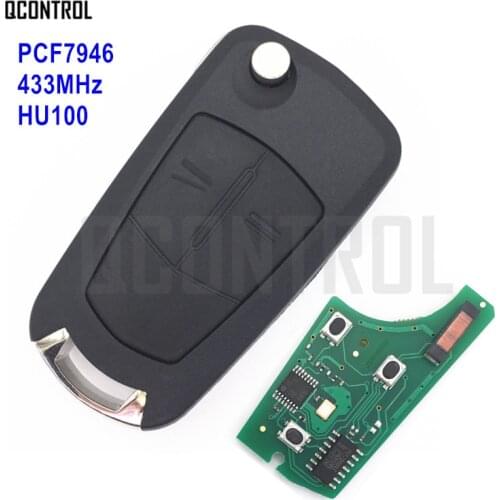 QCONTROL G3-AM433TX Remote Key 433MHz Suit for Opel/Vauxhall Signium (2005 - 2007) Vectra C (2006 - 2008)