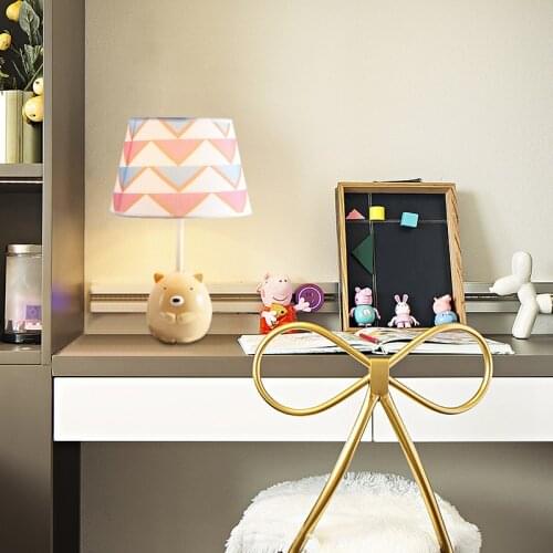 Nordic led crystal table lamp feather bedside table foldable led light table lamp acrylic dimmable table lamp clock bedroom