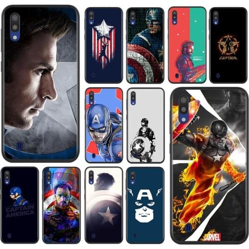 Marvel Captain America Superhero For Samsung A90 A80 A70 S A60 A50S A30 S A40 S A2 A20E A20 S A10S A10 E Soft Phone Case