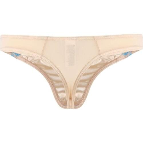 Mens Sexy Smooth Personal Underwear Briefs Bikini G-String Thongs Jocks Tanga Underwear Shorts Exotic T-Back Underwear