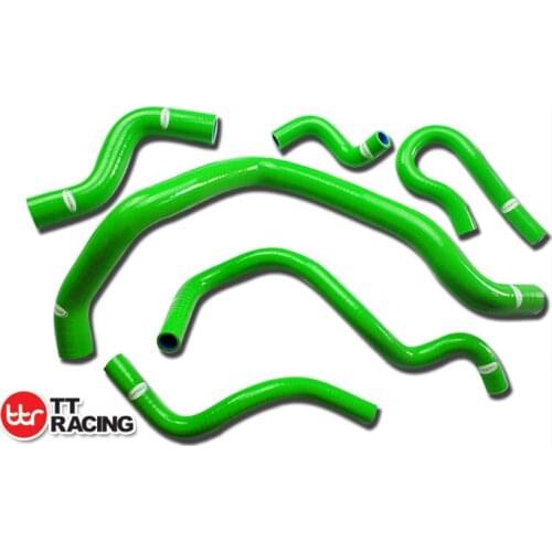 TT1303CGR- Honda Civic D15 D16 EG EK Silicone Radiator Hose Kit 92 93 94 95 96 97 98 99 00 Green