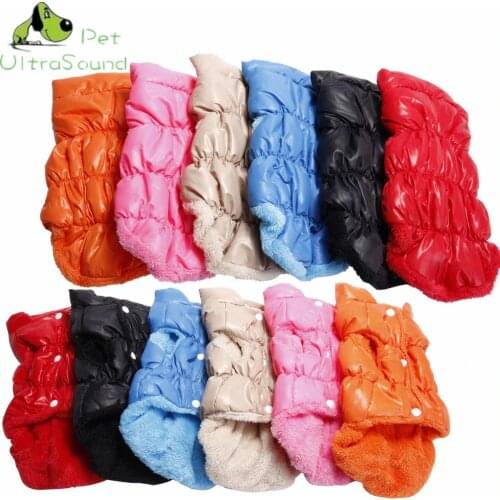 XS-3XL Winter Large Dog Clothes for Dogs Warm Waterproof Clothes For Small Dog Thickening Pet Dog Coat Jacket Puppy Chihuahua
