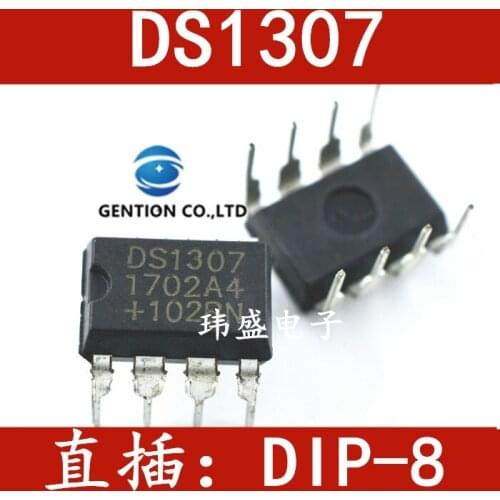 20PCS DS1307 clock circuit/timing-real time clock by 8 DIP-8-64 serial port in stock 100% new and original