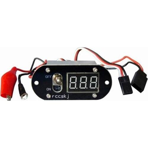 Rccskj 3 In 1 Methanol Nitro Ignition With Voltmeter And Large Current Digital Display Switch 2106