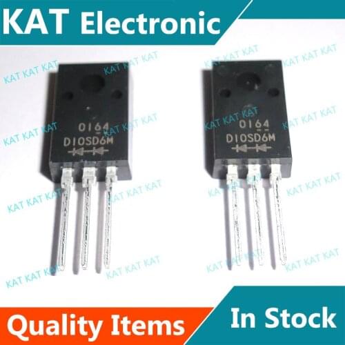5PCS/Lot D10SD6M TO-220 Schottky Rectifiers (SBD) (60V 10A)