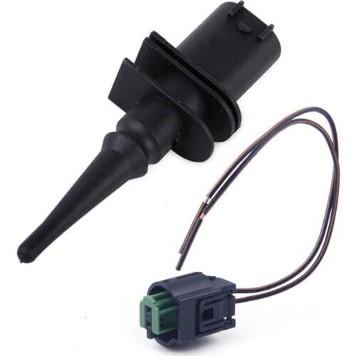 Black Outside Ambient Air Temperature Sensor Pigtail 65816905133 Fit For BMW 1 6 7 Series E39