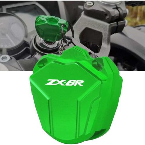 FOR KAWASAKI ZX6R ZX-6R ABS 2013 2014 2015 2016 (Key Without chip) ZX 6R Motorcycle CNC Aluminum Key Case Cover Shell Protector