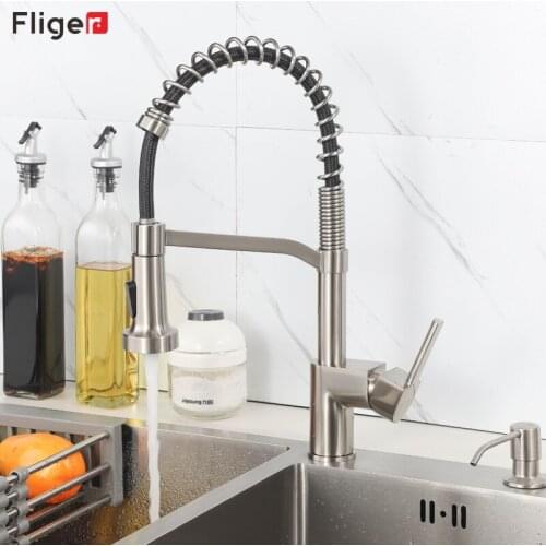 Выдвижные кухонные смесители Fliger China At AliExpress