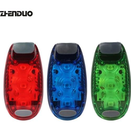 Outdoor mini warning light Bicycle tail light backpack light helmet light running warning
