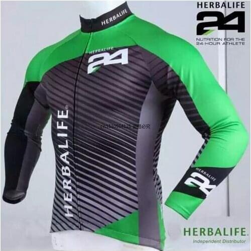 Herbalife 24 Bike Riding T-shirt Riding Motorcycle Riding Jersey Long Sleeve SweatshirtXXS-XXXXXL