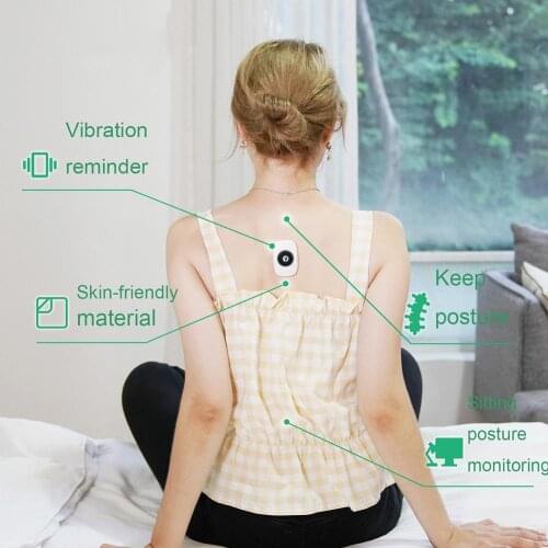 Intelligent Back Posture Corrector With APP Smart Vibration Health Relief Massager Pain Relief Device Pain Training Car Sho A4M3