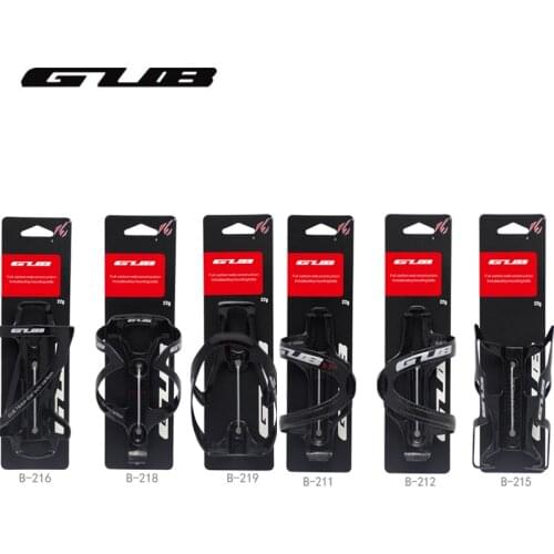 GUB Bicycle Cycling Carbon Bottle Cage MTB Road Bike Water Bottle Holder Cages Bicycle Accessories Carbon Fiber 3K