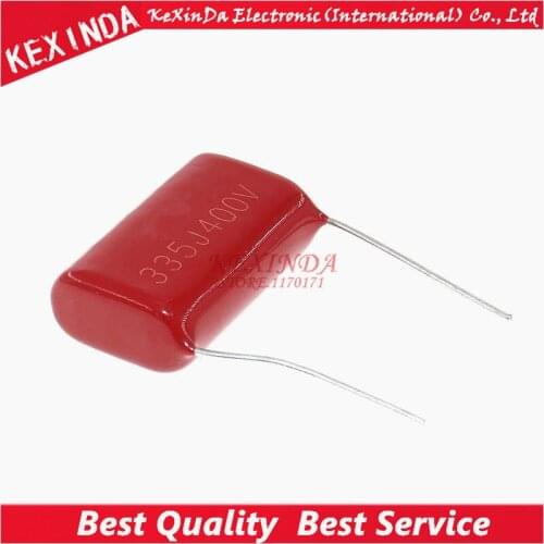 10pcs/lot 400V335J 3.3uF Pitch 25mm 400V 335 3300nf Polypropylene film capacitor new and original