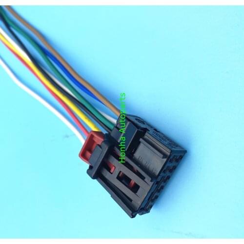 8 Pin/Way LED Taillight Plug Rear Brake Lamp Connector For Audi A7 A8L VW Passat B8 Golf 1K8 972 928/928 B wire harness