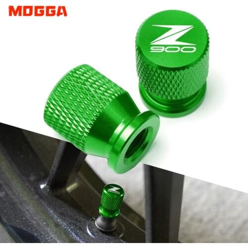 Logo Z900 For Kawasaki Z900 Z 900 All Years Motorbike Tire Valve Cap Moto Tire Air Port Stem Airtight Cover Caps CNC Accessories