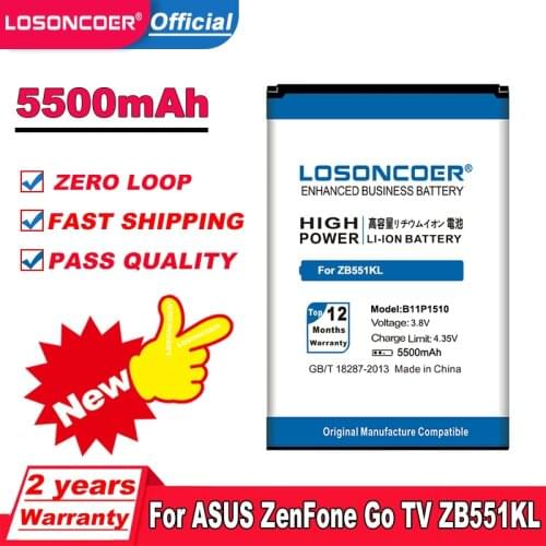 LOSONCOER Asus ZenFone Go Phone Batteries