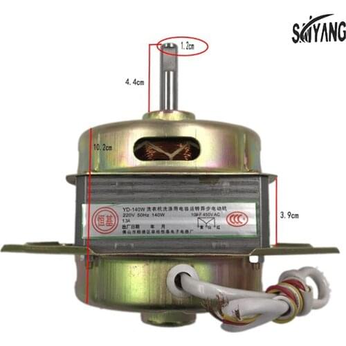 New Original Washing Motor Capacitor Operation Capacitor Operated Asynchronous Motor YD-140W For Washing Machine