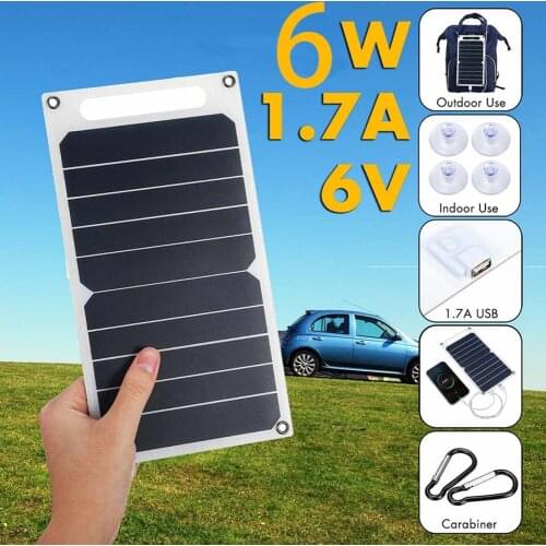 Semi-flexible Solar Panel Monocrystalline Solar Cell DIY Module Easy Installation Solar Power LED Waterproof Battery Charger