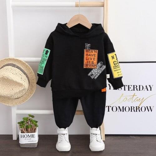 Kids Sport Clothing Sets Boys Tracksuit Autumn Children Tops Pants 2Pcs Kit Outfit Teenager Boys Tracksuit