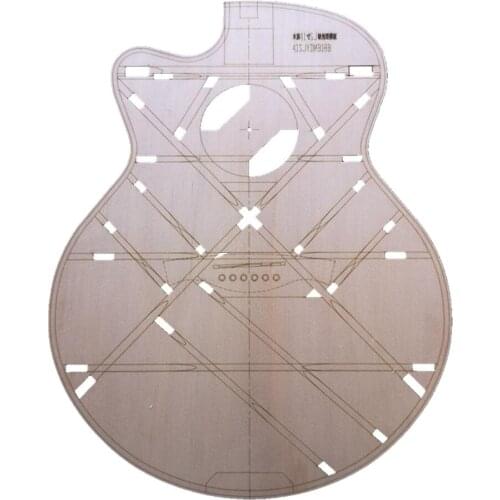 41'' SJ Corner Guitar Wood Marking Body Template for Guitar Making Material