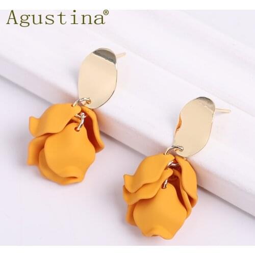 Jewelry Fashion multi-layer tassel earrings for woman red small cute earrings for Girls gift holiday elegant earrings statement